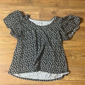 Loft outlet pineapple blouse